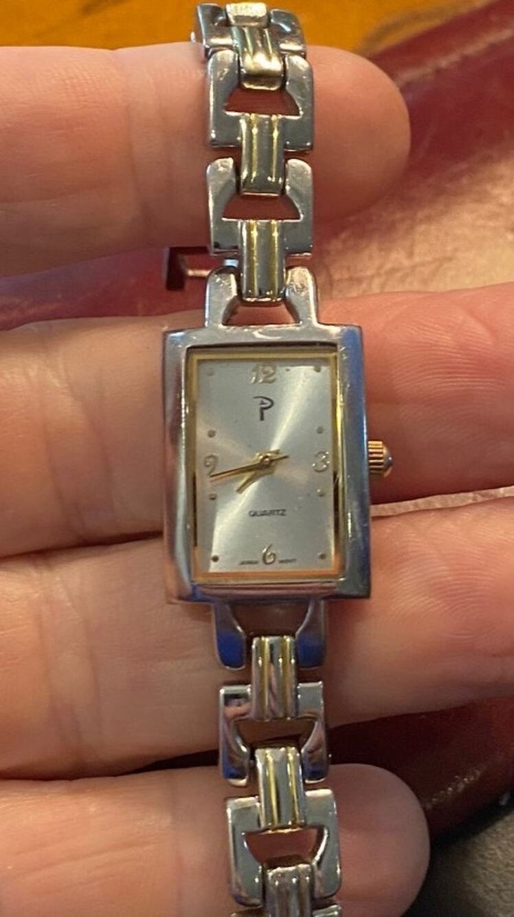 Women's 18mm Silver Tone PL Watch, Bracelet Band